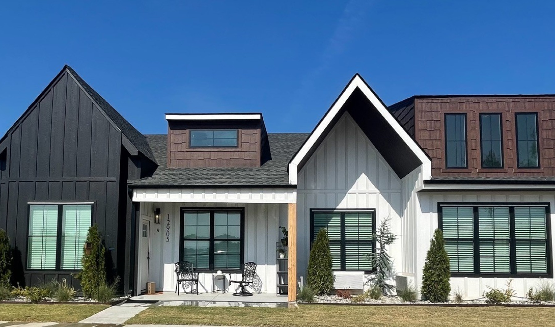 Exterior building townhome