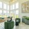 leasing office with chairs, windows, and plants whisper valley